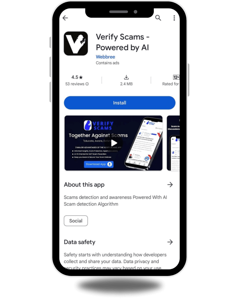 Verify Scams app download
